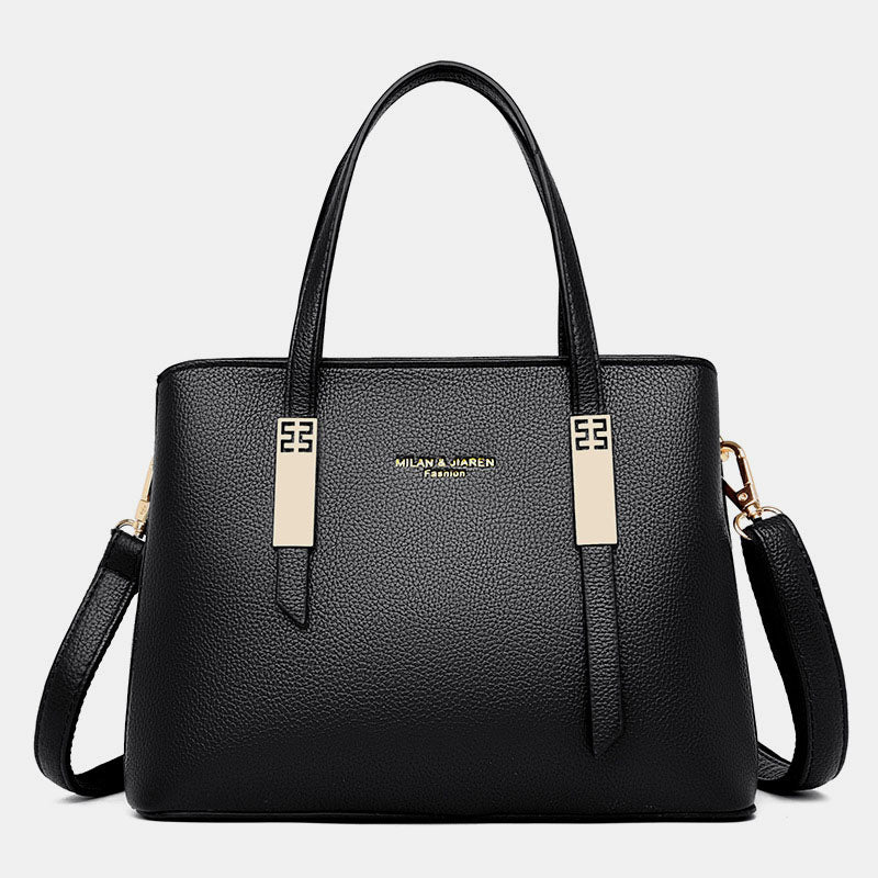 Tragetasche für Damen, mit Griff oben, große Schultertasche