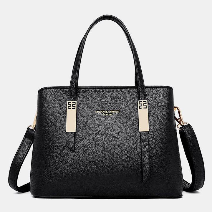 Tragetasche für Damen, mit Griff oben, große Schultertasche