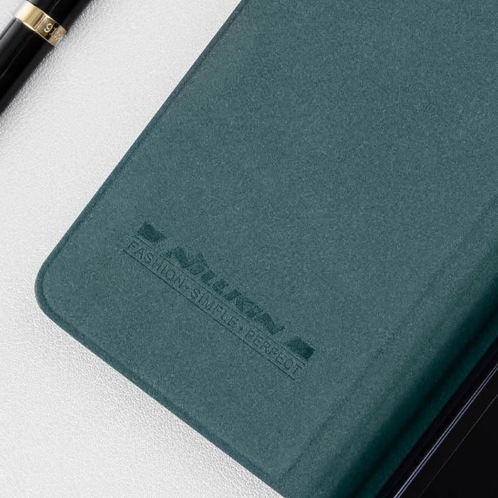 Leder-Handyhülle für Samsung Galaxy Z Fold 4 5G mit S Pen-Hülle