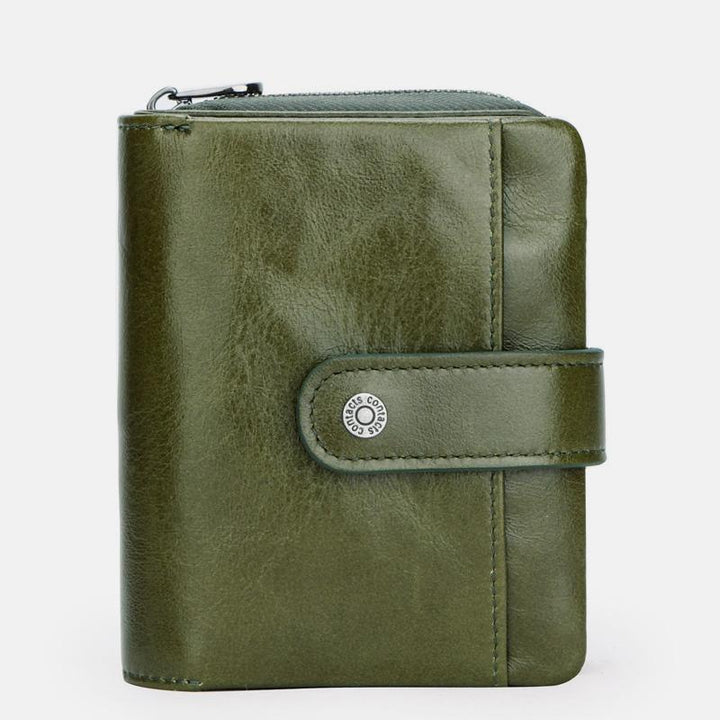 RFID Multifunktionale Leder Vintage Geldbörse