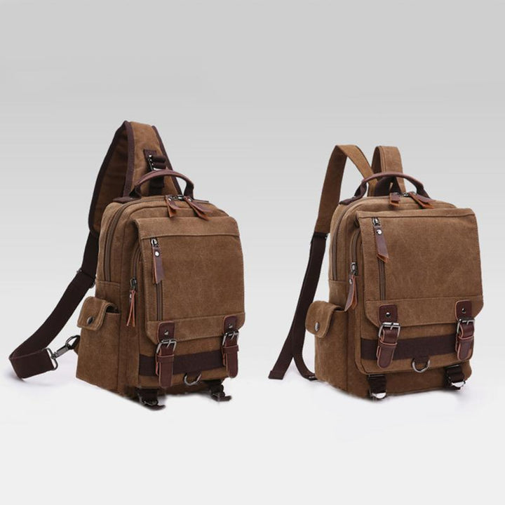 Vintage Outdoor Reise Schulterrucksack