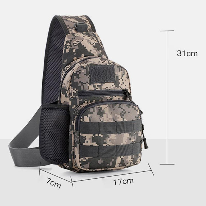 Camouflage Wasserdichte Multifunktionale Schultertasche Für Den Außenbereich