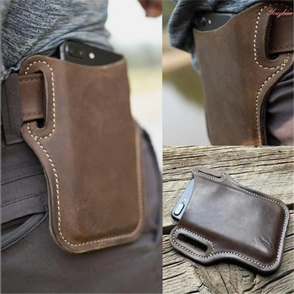 Unisex Handy Holster Gürtel Fall Gürtel Taille Telefon Tasche
