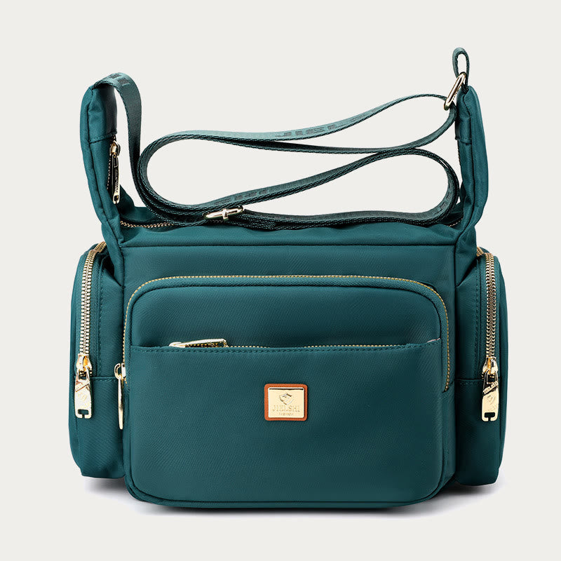 Umhängetasche aus Nylon für Damen, für das tägliche Outfit, mehrere Taschen, Geldbörse