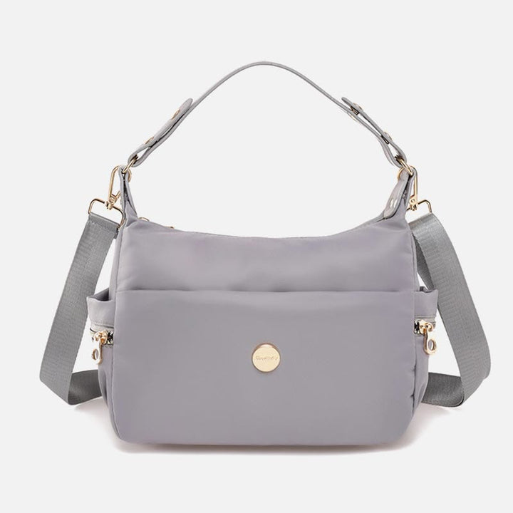 Umhängetasche für Damen, Rosa, leicht, mehrere Taschen, lässige Einkaufshandtasche