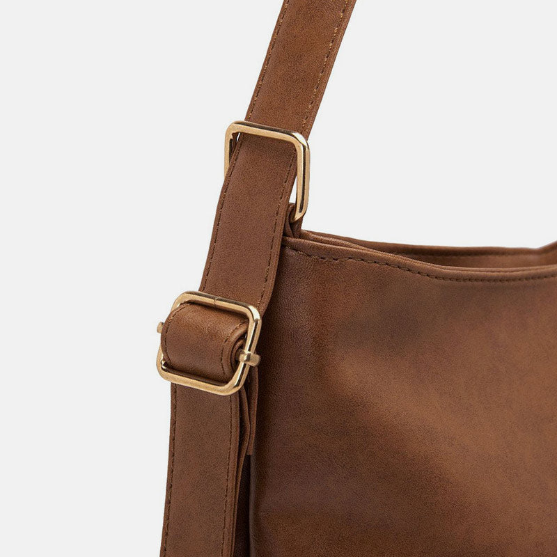2-Wege-Verwendung Große Kapazität Vintage Rucksack Umhängetasche