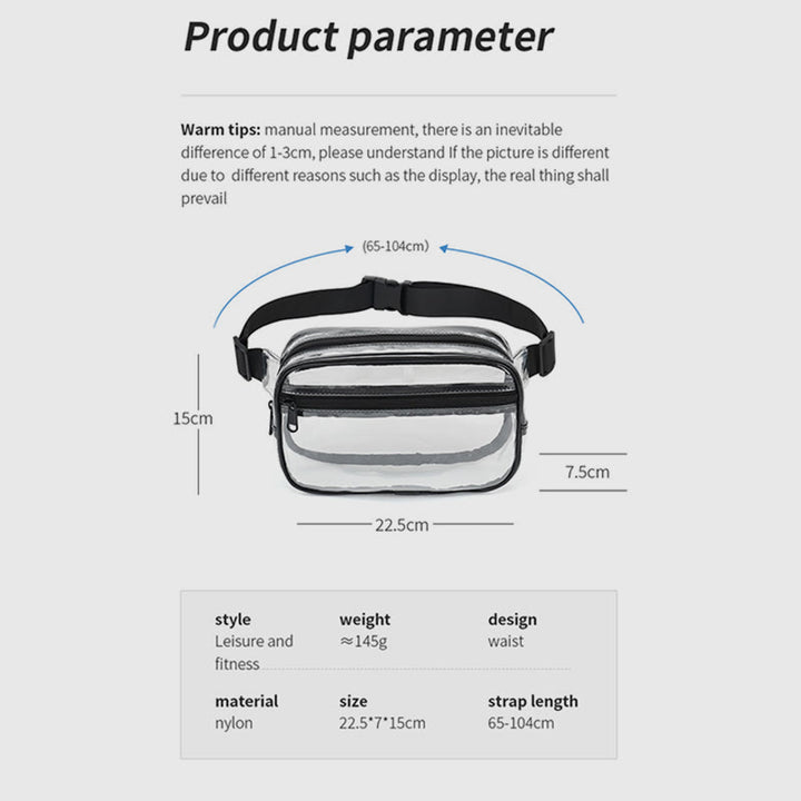 Gürteltasche für Outdoor-Sportarten, horizontale, wasserdichte, lässige Telefontasche
