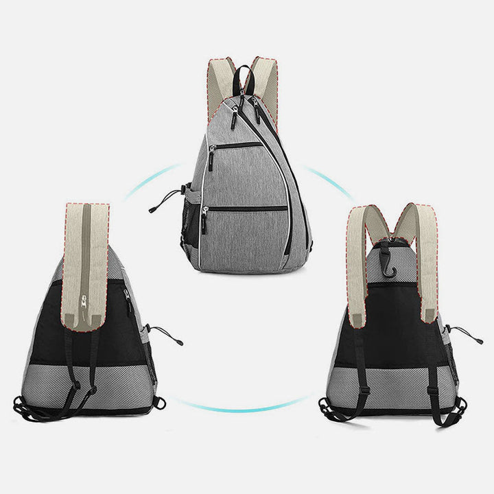 Tragbare Pickleball-Schlägertasche, leichter Sport-Sling-Rucksack