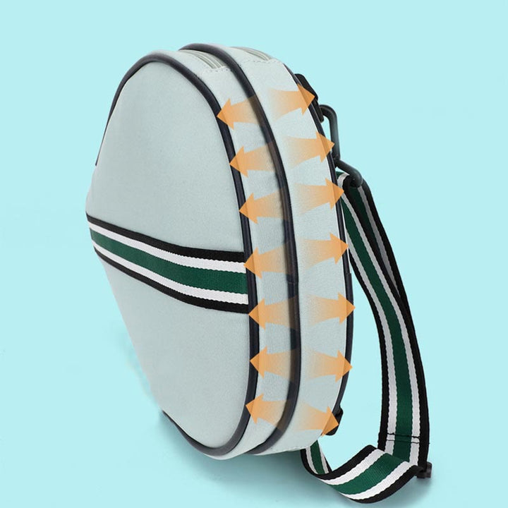 Minimalistische Schlägertasche für den Außenbereich, Damen und Herren, leichte Schultertasche