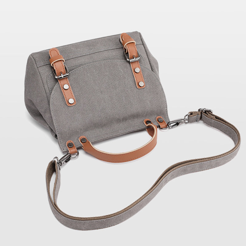 Canvas große Kapazität Vintage Umhängetasche Handtasche