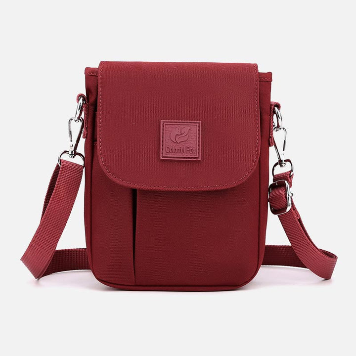 Wasserdichte Umhängetaschen aus Nylon, Handytaschen mit verstellbaren Trägern