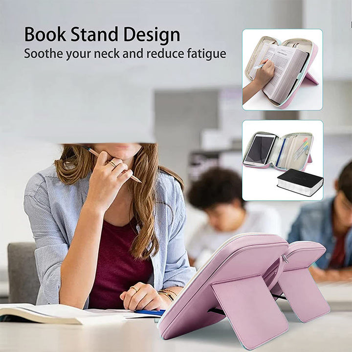 Handtasche für Studienbuchhülle, Bibelhülle, Lesehalter