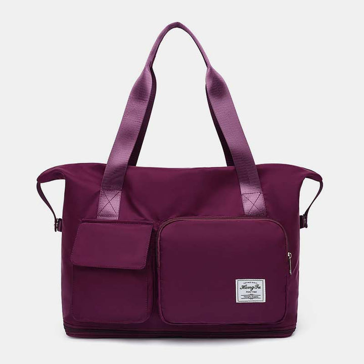 Tragbare Reisetasche mit großem Fassungsvermögen für Damen und Herren, faltbare Reisehandtasche