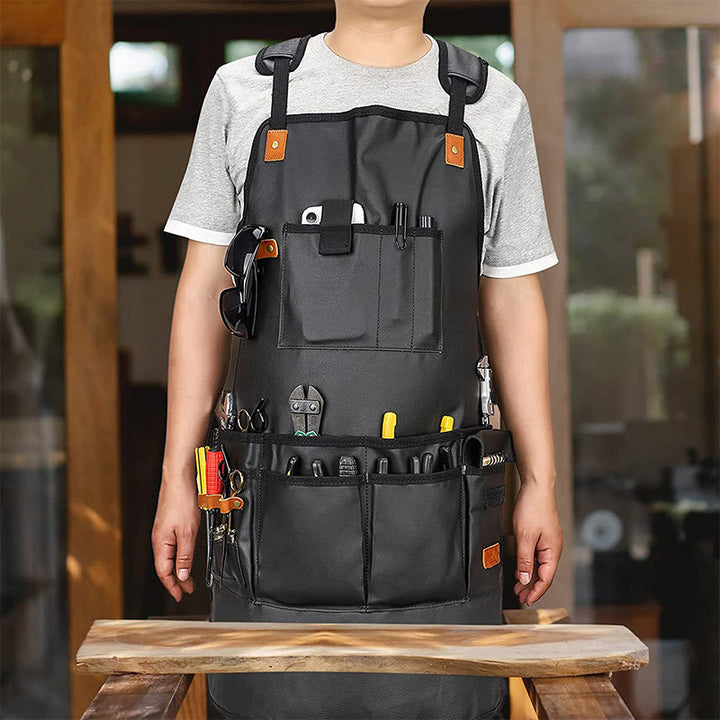 Werkzeugtasche für Männer, Plane, Reparaturmann, Gartenarbeit, Mechaniker, Werkzeugschürze