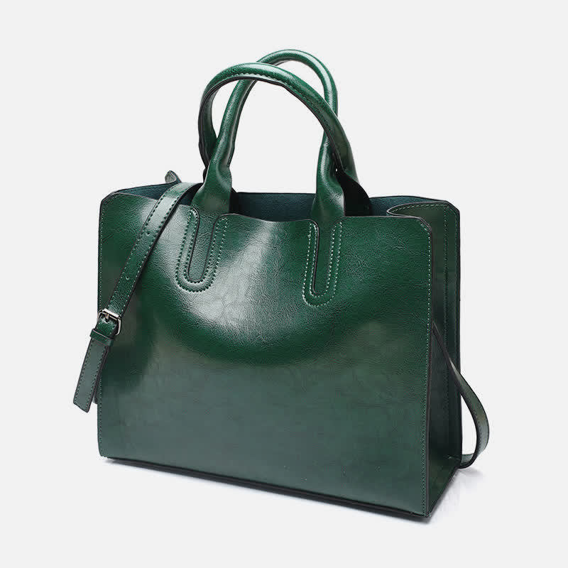 Business-Tragetasche für Damen, Arbeitstasche, lässige Lederhandtasche