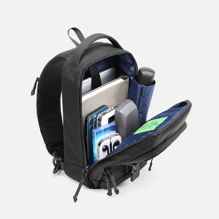 Premium Sling Bag Crossbody Anti-Diebstahl Wasserabweisend Minimalistische Tragetasche für jeden Tag