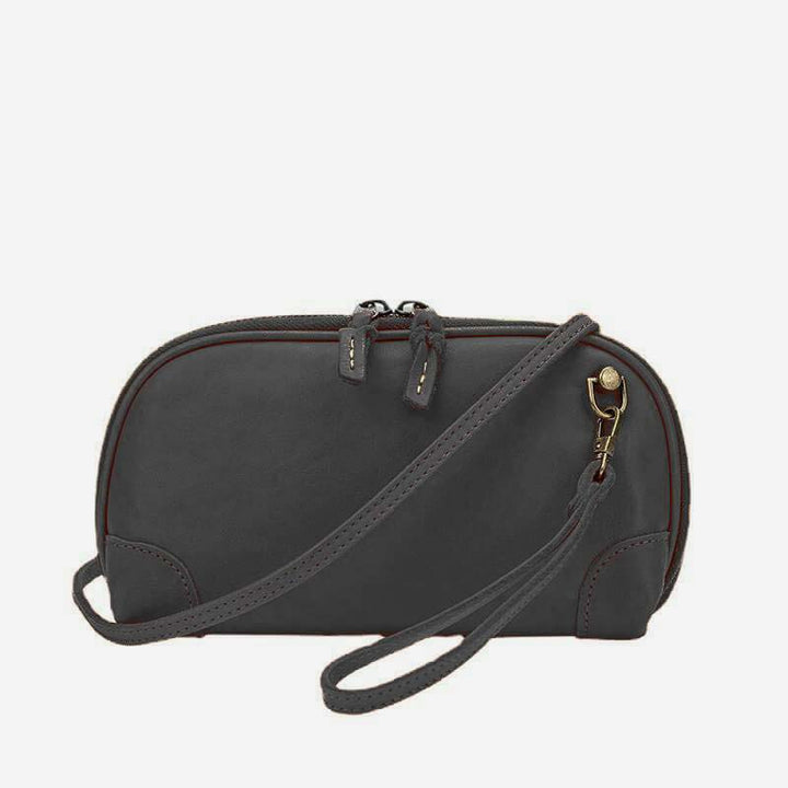 Geldbörsen mit mehreren Taschen für Damen, Retro-Mini-Umhängetasche aus Leder