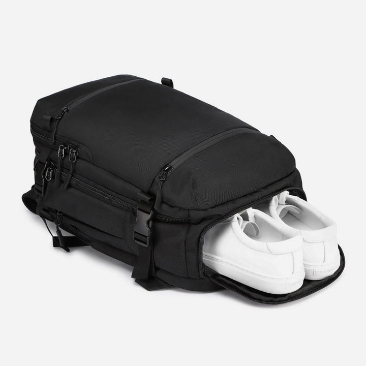 Business-Rucksack für Herren, multifunktionaler kurzer Reise-Laptop-Tagesrucksack