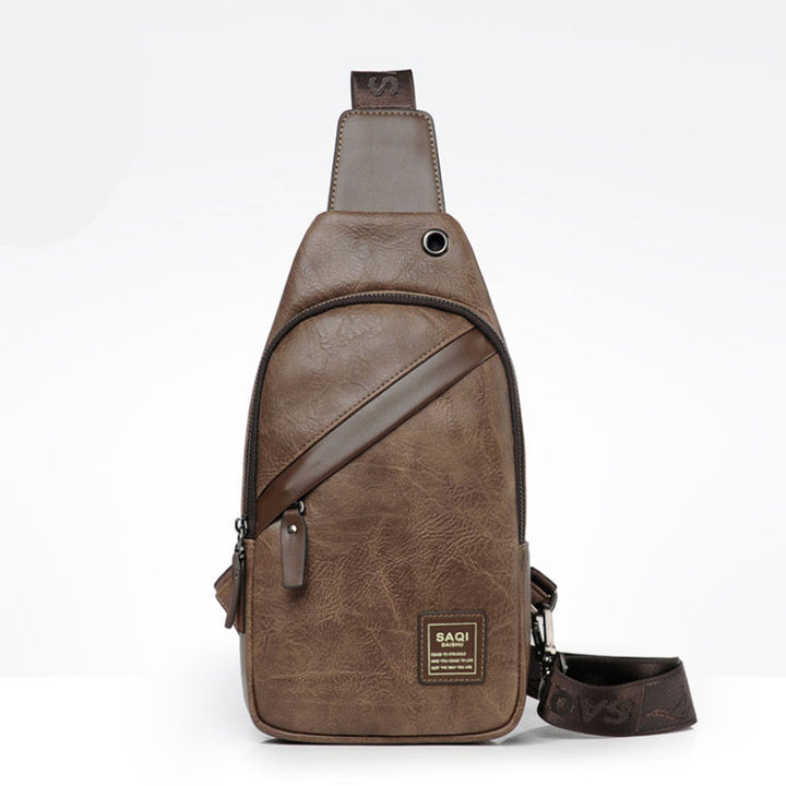 Vintage Schultertasche mit großem Fassungsvermögen