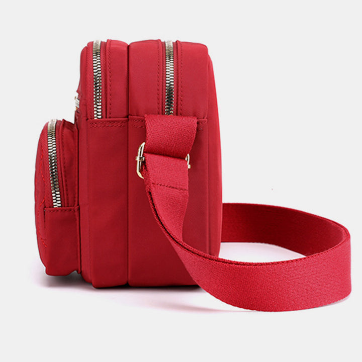 Messenger Bag mit großem Fassungsvermögen und mehreren Taschen