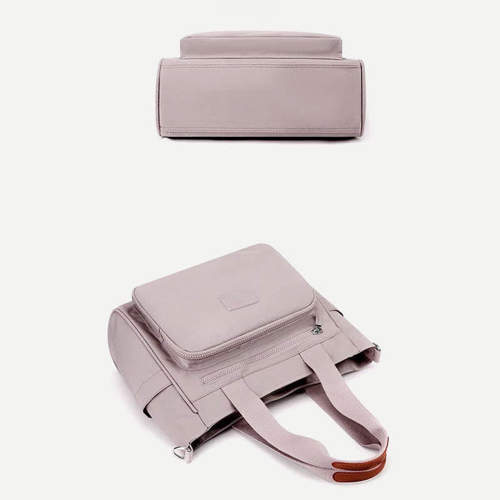 Damen Leichte Handtasche Große Wasserdichte Nylon Umhängetasche Schultertasche Geldbörsen