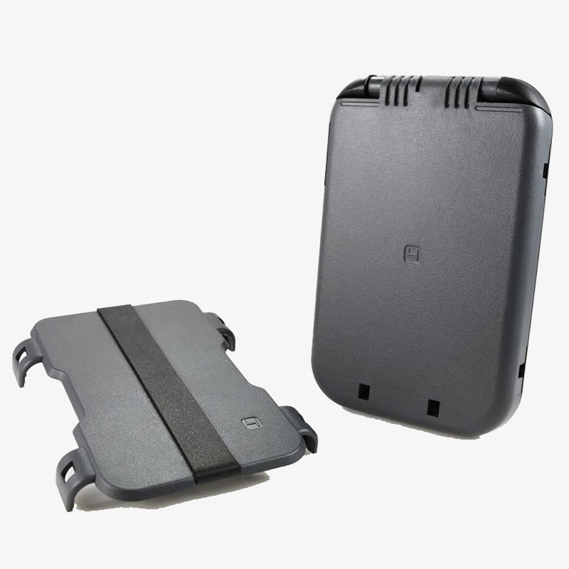 Multifunktionale Klappbrieftasche mit RFID-Scan-Schutz und sicherem Kartenhalter