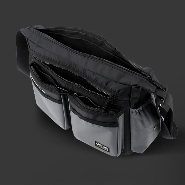 Klassische Reisetasche für Männer, Robuste große Umhängetasche aus Nylon