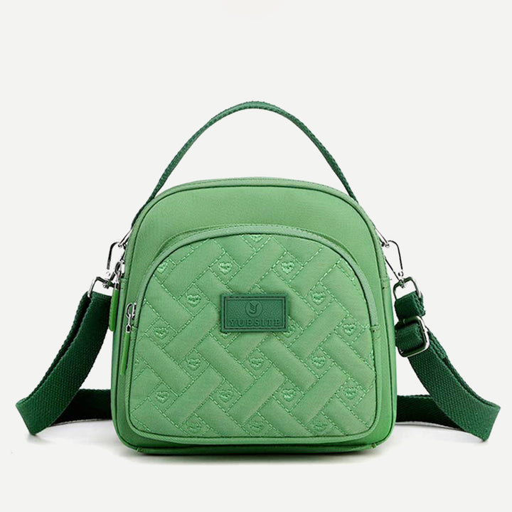 Funktionelle Damen-Geldbörse, leichter, geräumiger Umhängetasche aus Nylon, Mini-Rucksack