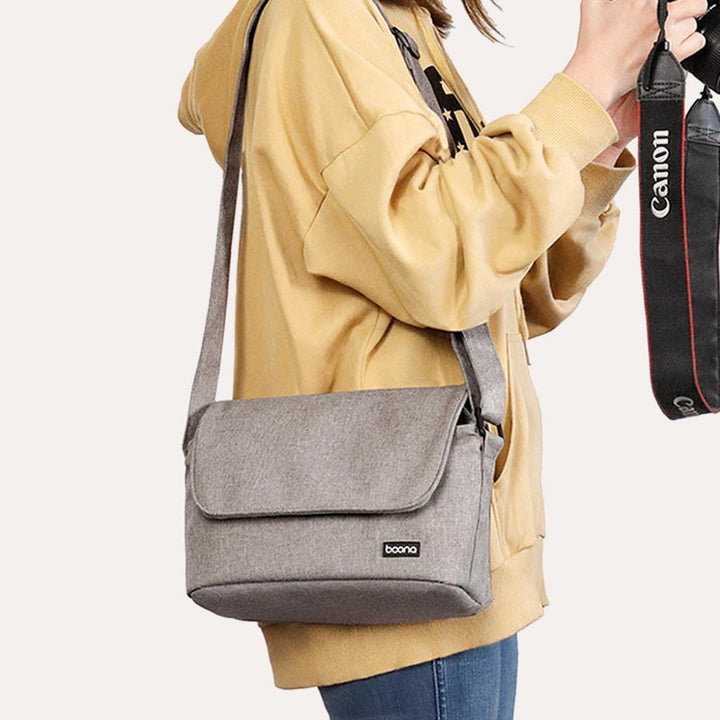 Leichte tragbare Kameraschultertasche Unisex Freizeit-Umhängetasche