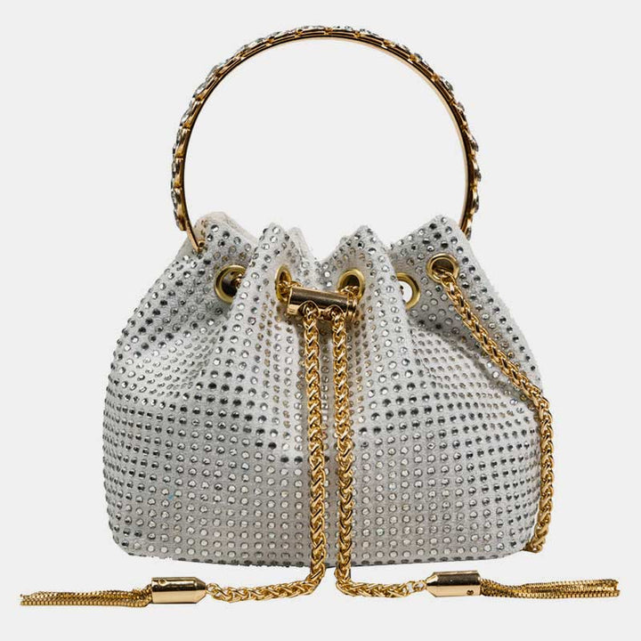 Top-Griff-Tasche für Damen Flash PU-Leder Casual Shopping Umhängetasche