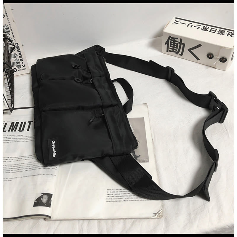 Gürteltasche für Herren, Sport, große Kapazität, Freizeit-Umhängetasche