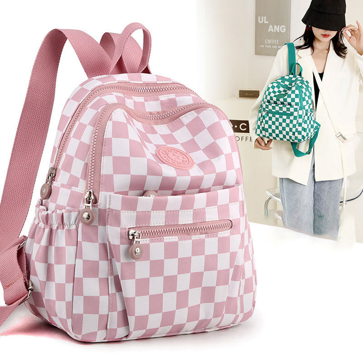 Damen Rucksack Handtasche Damen Wasserdicht Druck Bunter Rucksack Reise Tagesrucksäcke