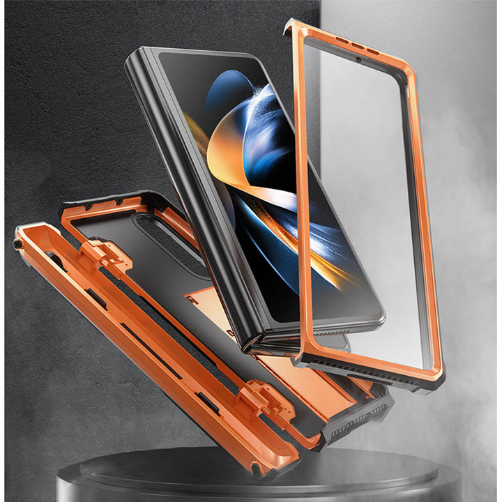 Handyhülle mit Halterung für Samsung Bruchsichere Schutzhülle