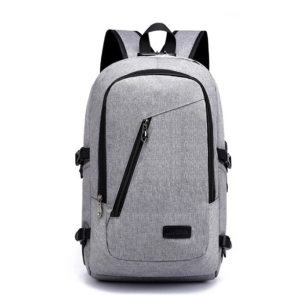Diebstahlsicherer Reise-Business-Rucksack mit Schloss und USB-Ladeanschluss