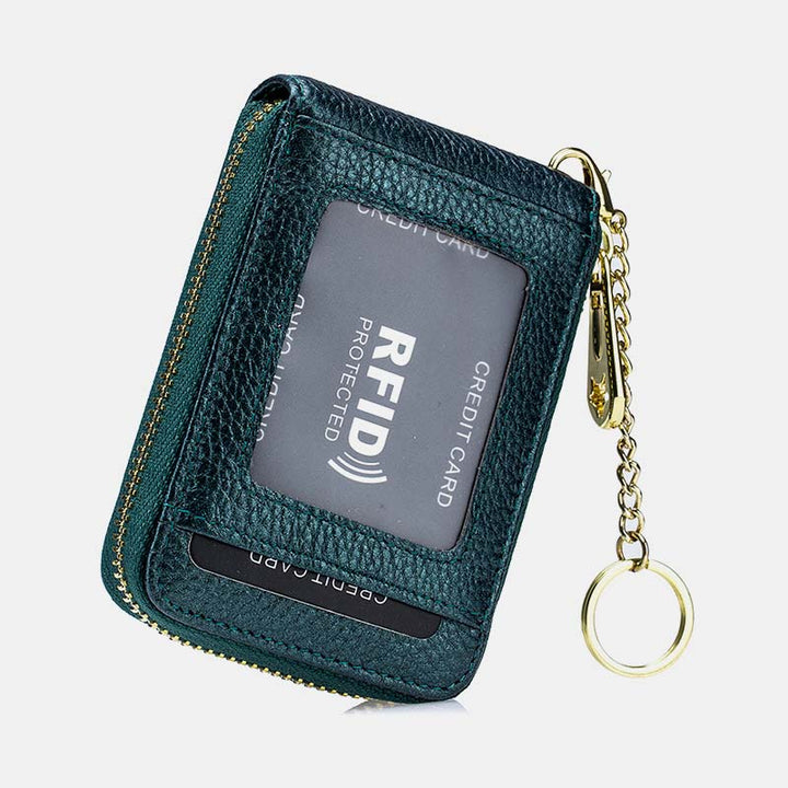 RFID-Kartenhalter mit großer Kapazität und Schlüsselanhänger