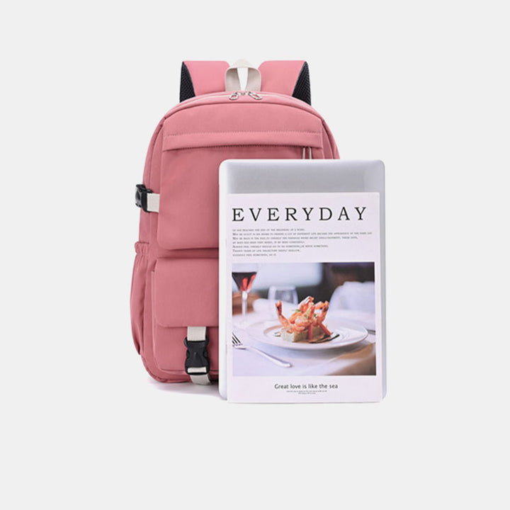 Essentials-Rucksack für Erwachsene, Unisex, mit Laptopfach, für Reisen, Arbeit und Schule