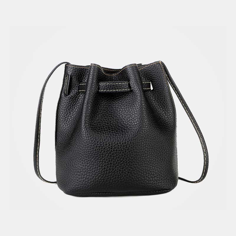Umhängetasche für Damen aus PU-Leder, minimalistische Schultertasche für den täglichen Gebrauch