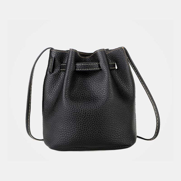 Umhängetasche für Damen aus PU-Leder, minimalistische Schultertasche für den täglichen Gebrauch