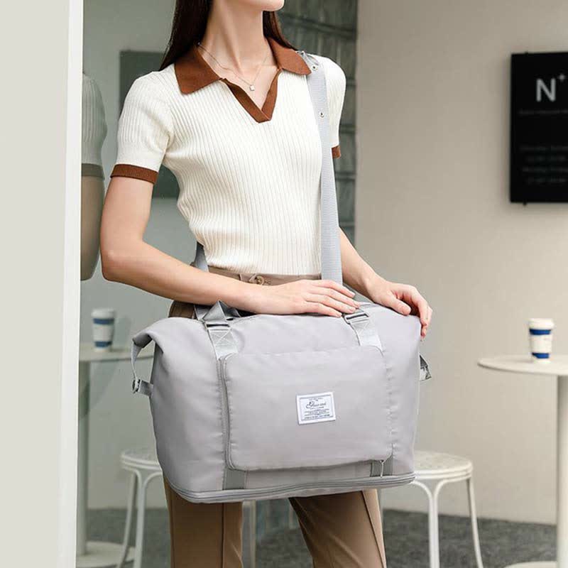 Multifunktionale Reisetasche, Handtasche, große Schultertasche, Rucksack mit Nassfach