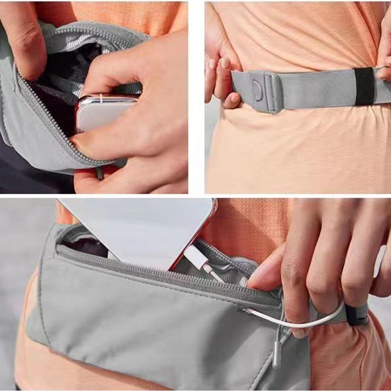 Gürteltasche für Herren, Outdoor-Sport, leichte Brust-Telefontasche