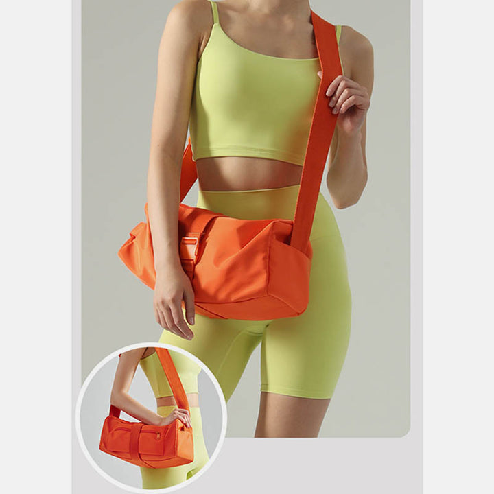 Leichte Umhängetasche mit Schultergurt, Reisetasche, Sporttasche, Sporttasche
