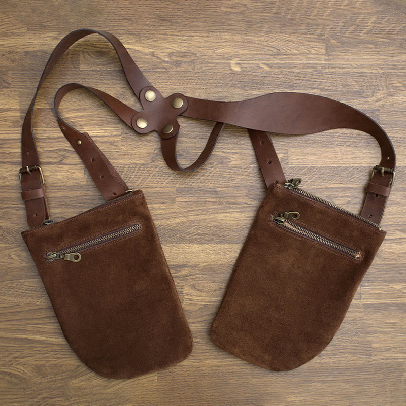 Outdoor Unterarm Gurt Holster für Männer Einstellbare Weste Tasche Tasche