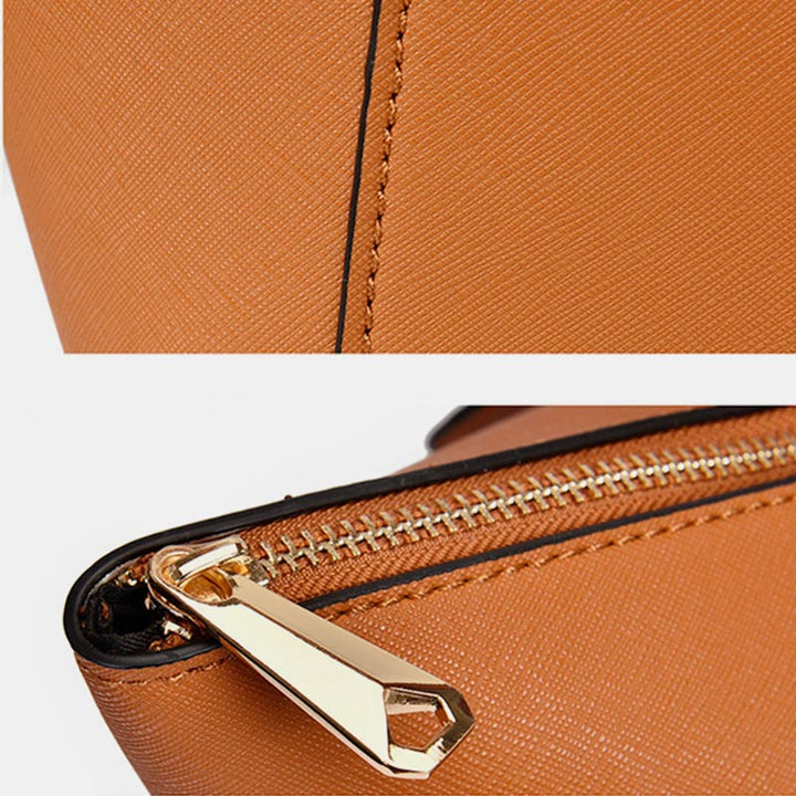 Damen Tote Große Kapazität Handtaschen Schultertasche Großer Griff Satchel Geldbörse