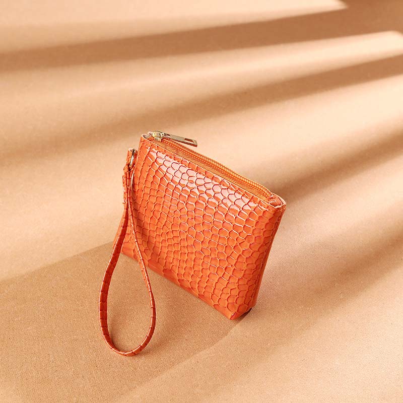Leichtes, elegantes Mini-Portemonnaie mit großem Fassungsvermögen - Orange - image 16