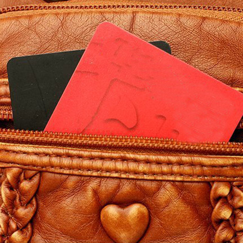 Große Kapazität Retro Handy Tasche Umhängetasche - image 15