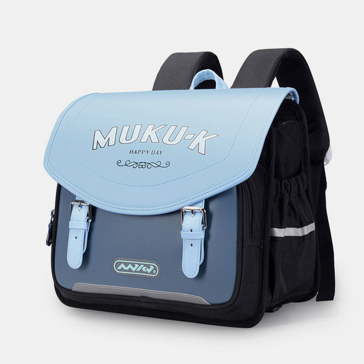 Kinderrucksack für Mädchen und Jungen, robust, atmungsaktiv, mit Reflektorstreifen