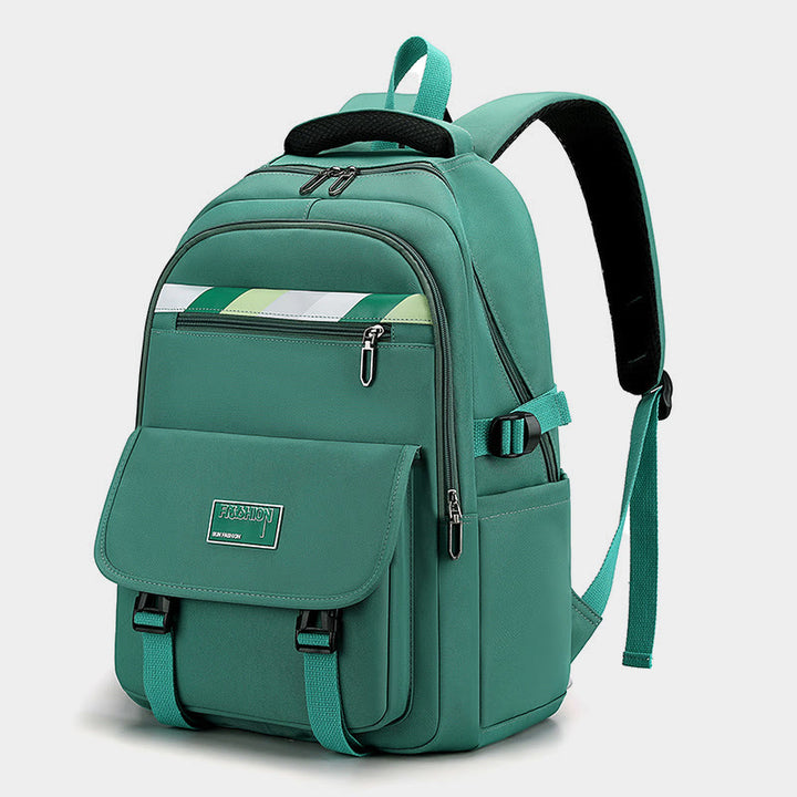 Rucksack für Damen, weicher, atmungsaktiver Stoff, lässige, wasserdichte Reisetasche