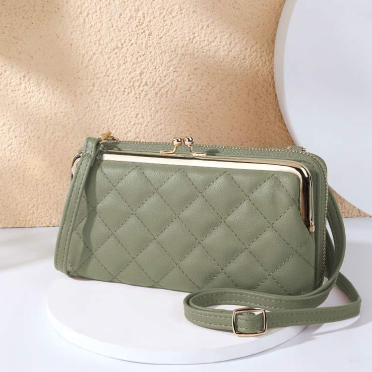 Kleine Crossbody-Handytasche, leichte Schultertasche, Clutch, Geldbörse, Handy-Geldbörse