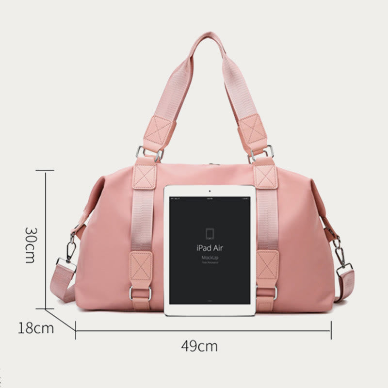 Reisetasche für Reisen und Fitness, leichte Oxford-Sporttasche