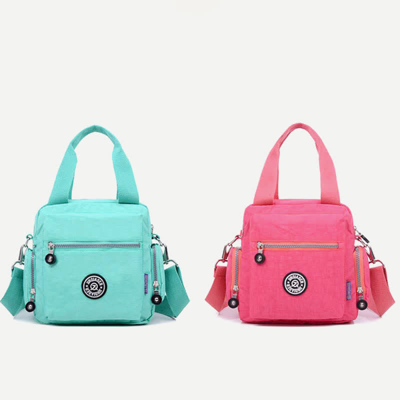 Damen Handtasche Crossbody Schwerelosigkeit Große Kapazität Casual Nylon Schultertasche